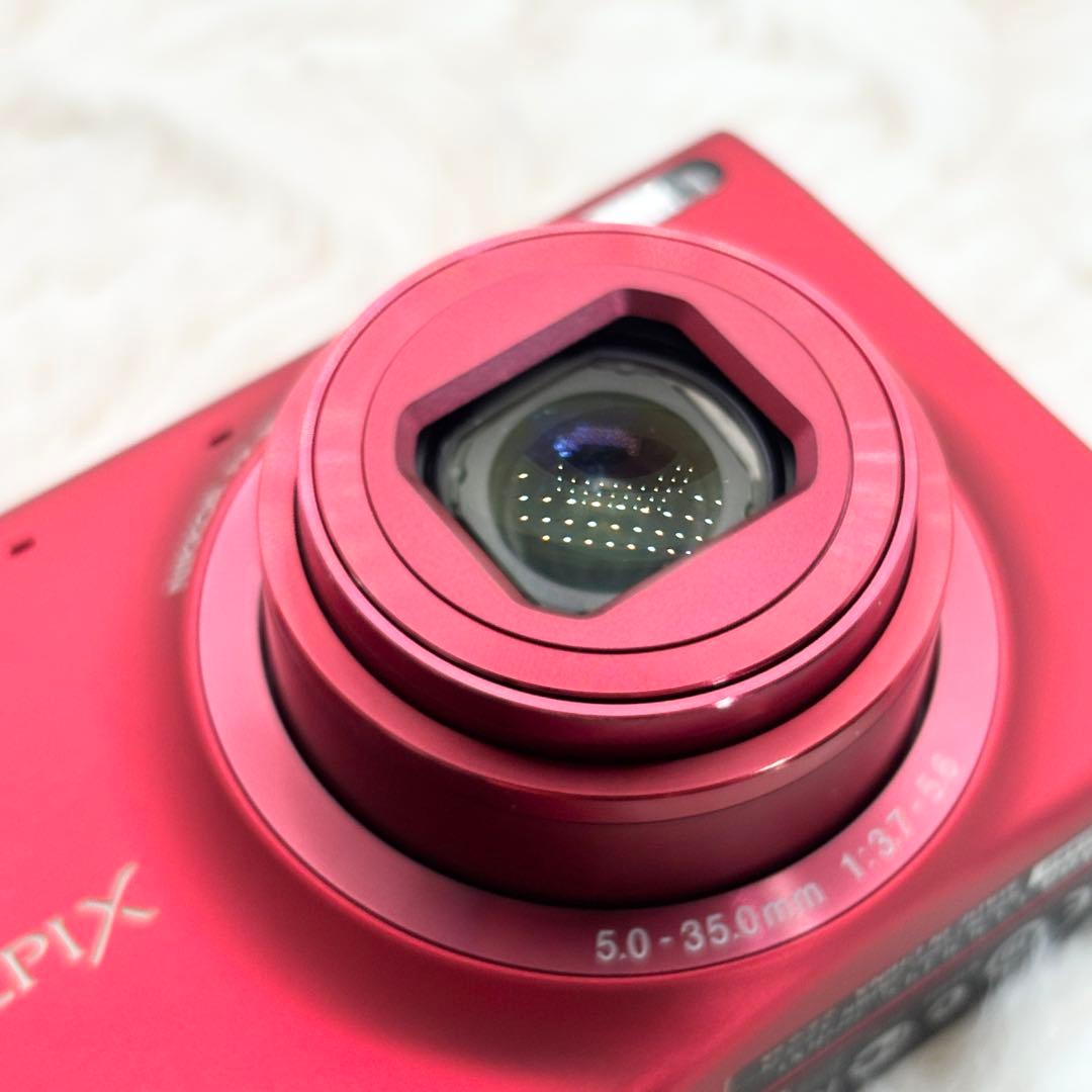 極美品・動作良好✨ Nikon COOLPIX S6100 レッド