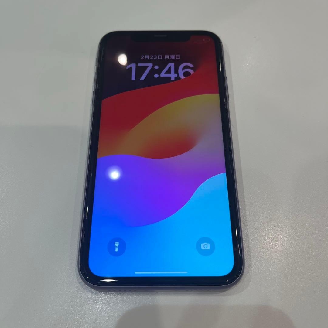 H*o様 iPhone11 Apple 本体 パープル SIMフリー 64GB