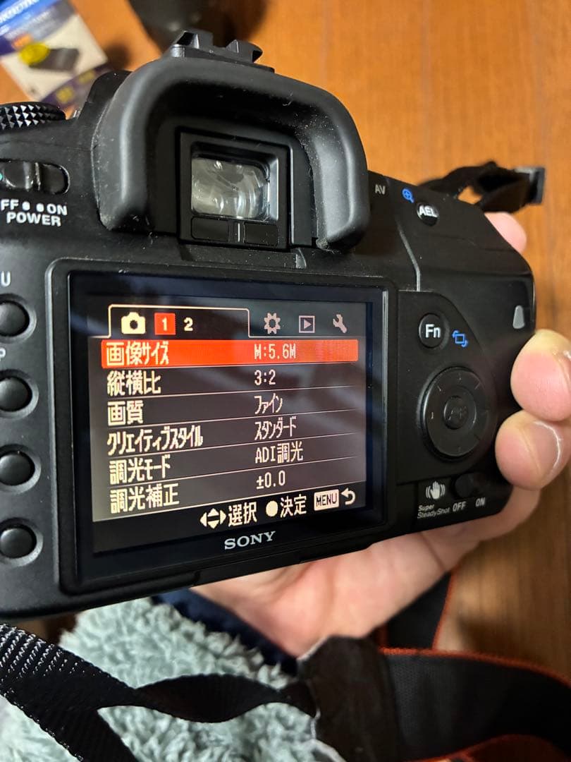 ソニー α200 ダブルズームレンズ ジャンクセット 【動作不良/部品取り】
