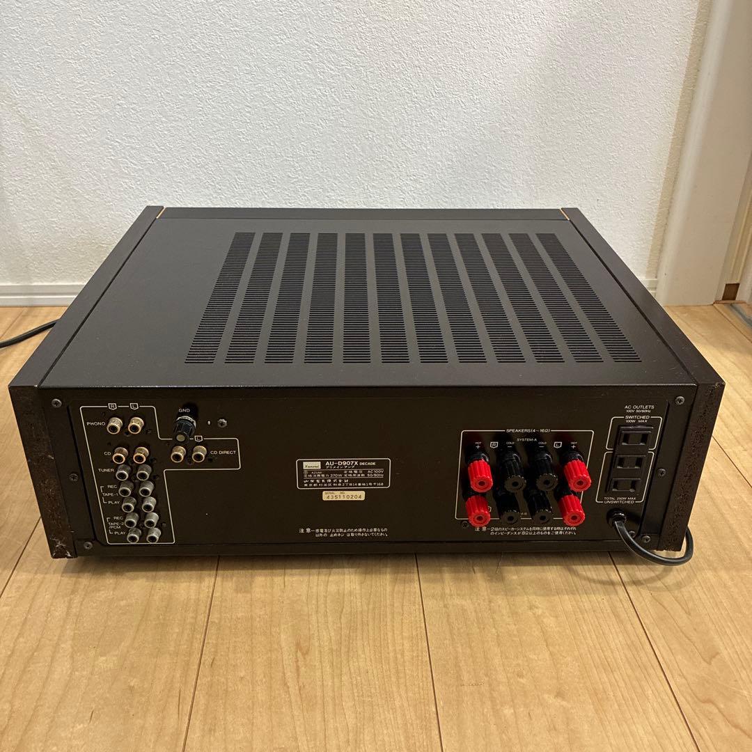 完動品！サンスイ名機　AU-D907X DECADEプリメインアンプ