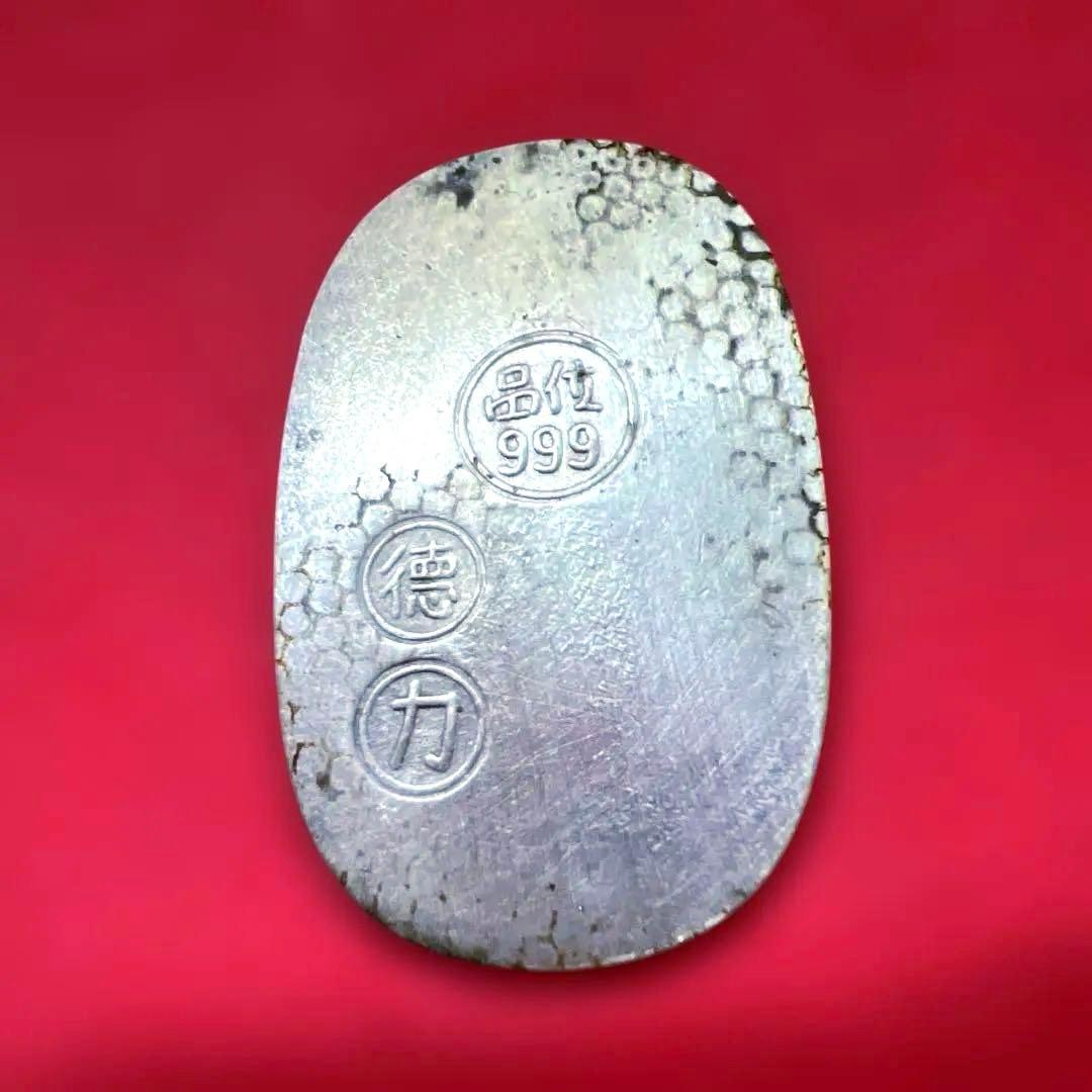 徳力　純銀小判　3.9g シルバー　999