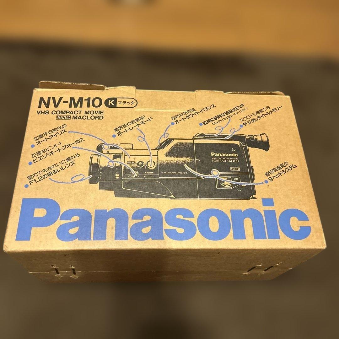 【希少・箱説付】Panasonic マックロードムービーNV-M10ビデオカメラ