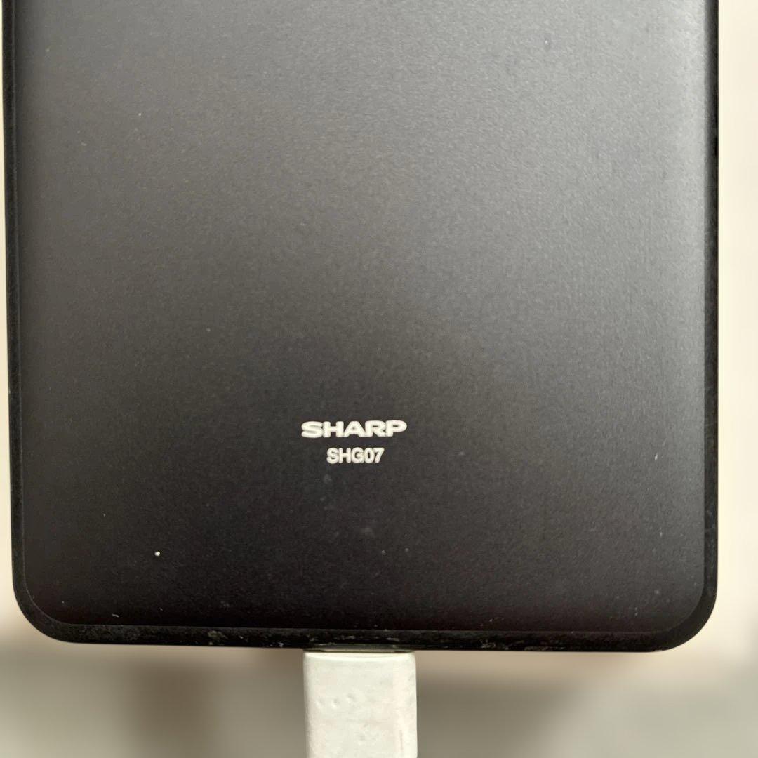 SHARP AQUOS SENSE 6 SHG07 ブラック 本体