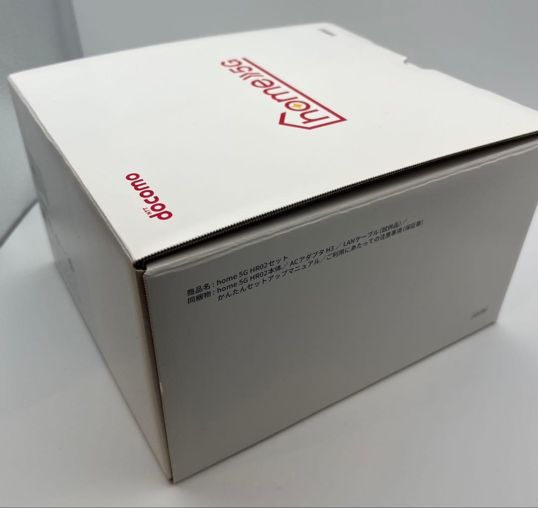 docomo 5G HR02 ルーター