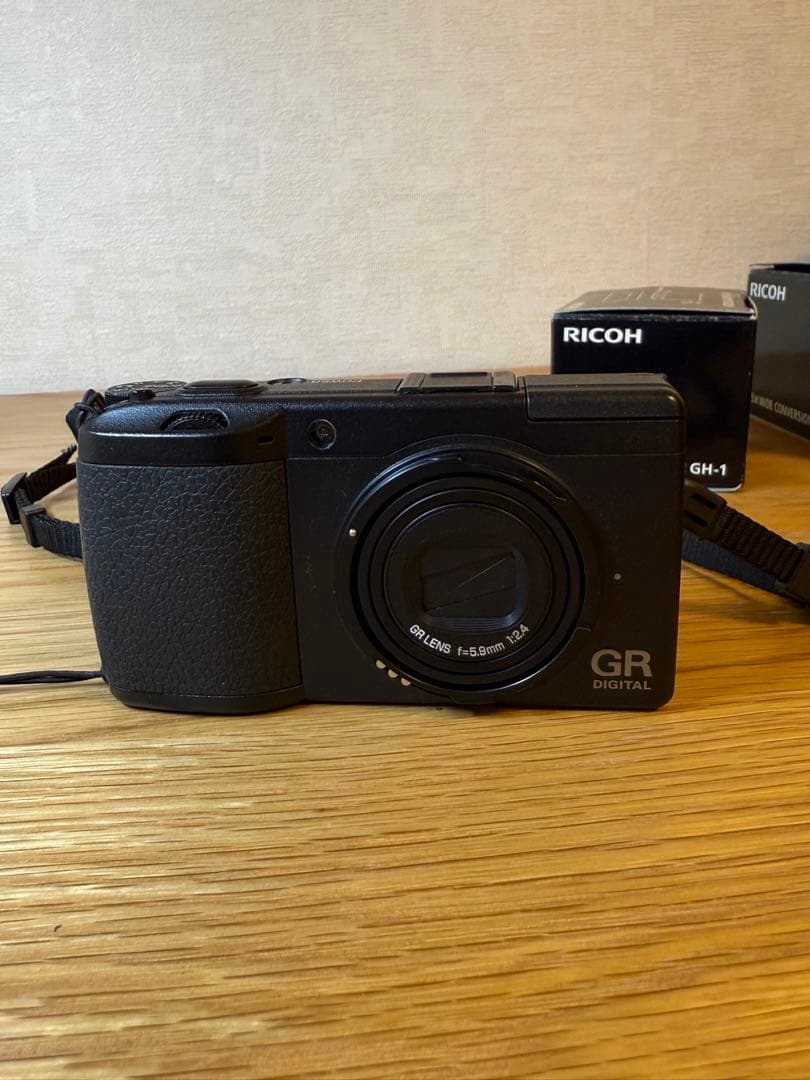 リコー RICOH GR DIGITAL Ⅱ+GH-1+GW-1 S回数732