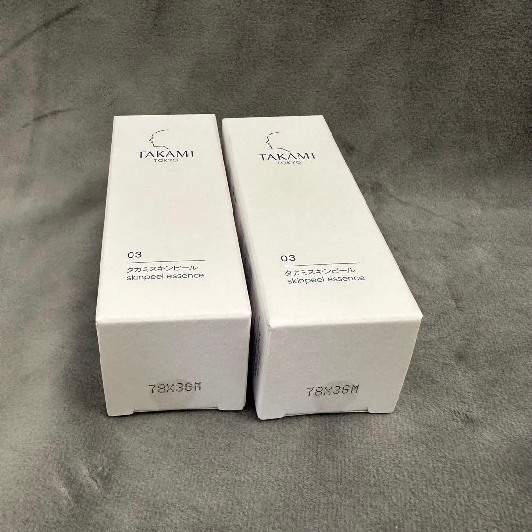 新品TAKAMIタカミスキンピール 30ml(角質ケア化粧液) 二つセットq