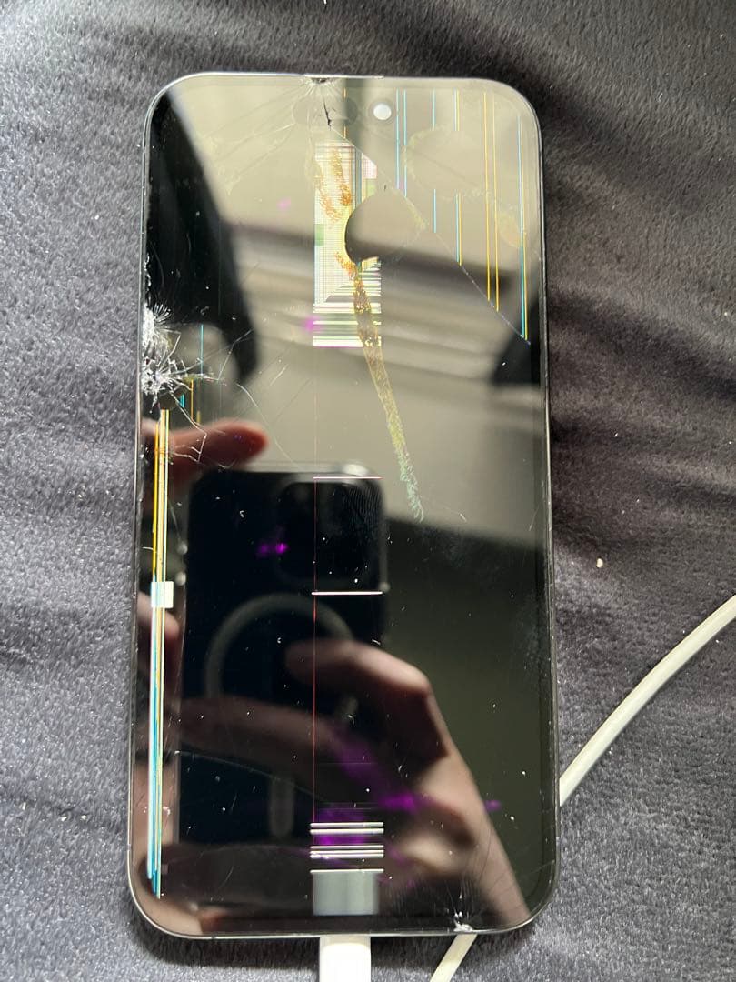 iPhone 14promaxディープパープル本体