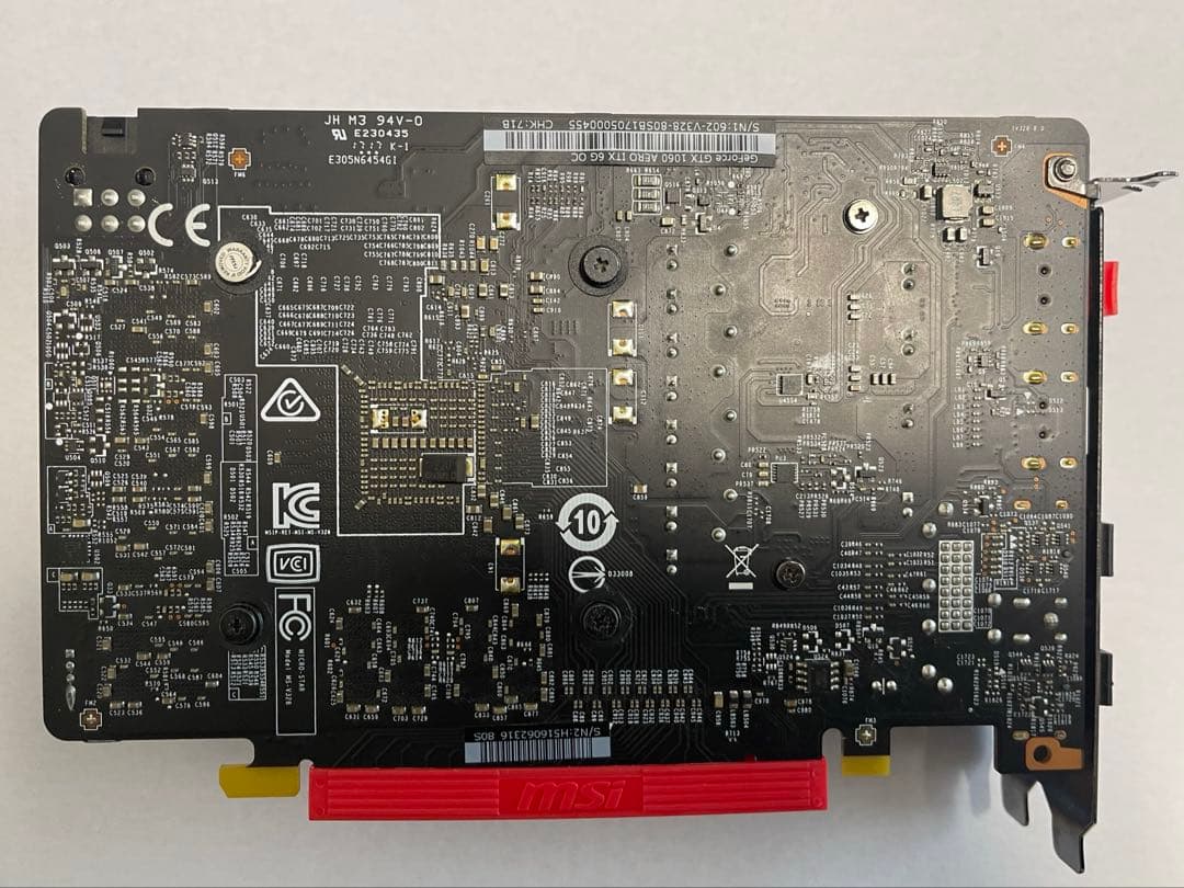グラフィックボード・グラボ・ビデオカード MSI GeForce GTX 1060 AERO ITX OC Edition