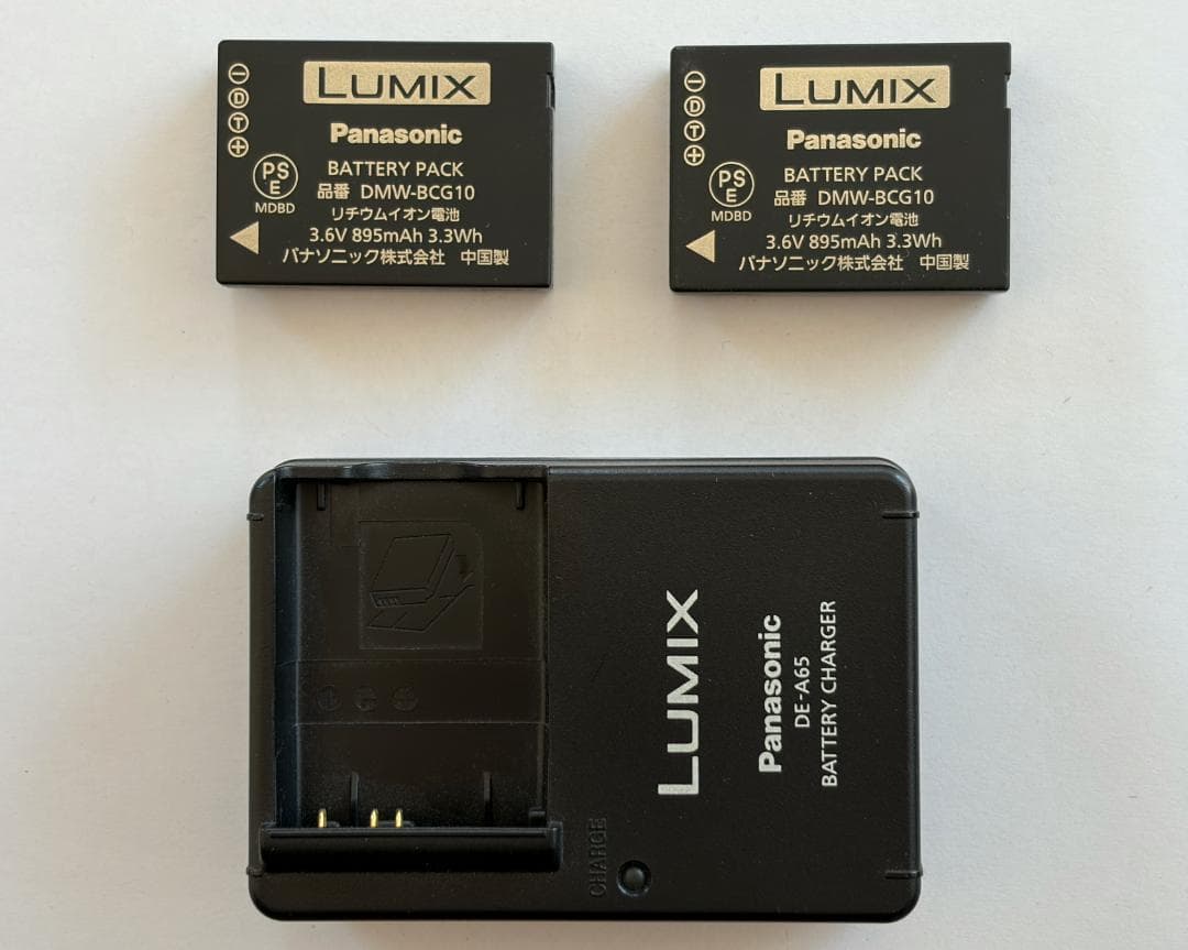 ひ*つ様 LUMIX DMC-TZ20 純正バッテリー２コ付