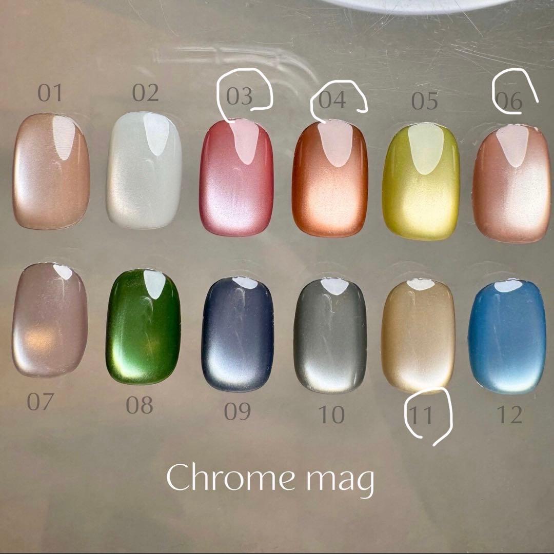 cleto クレト　クロムマグ　chrome mag マグネットジェル