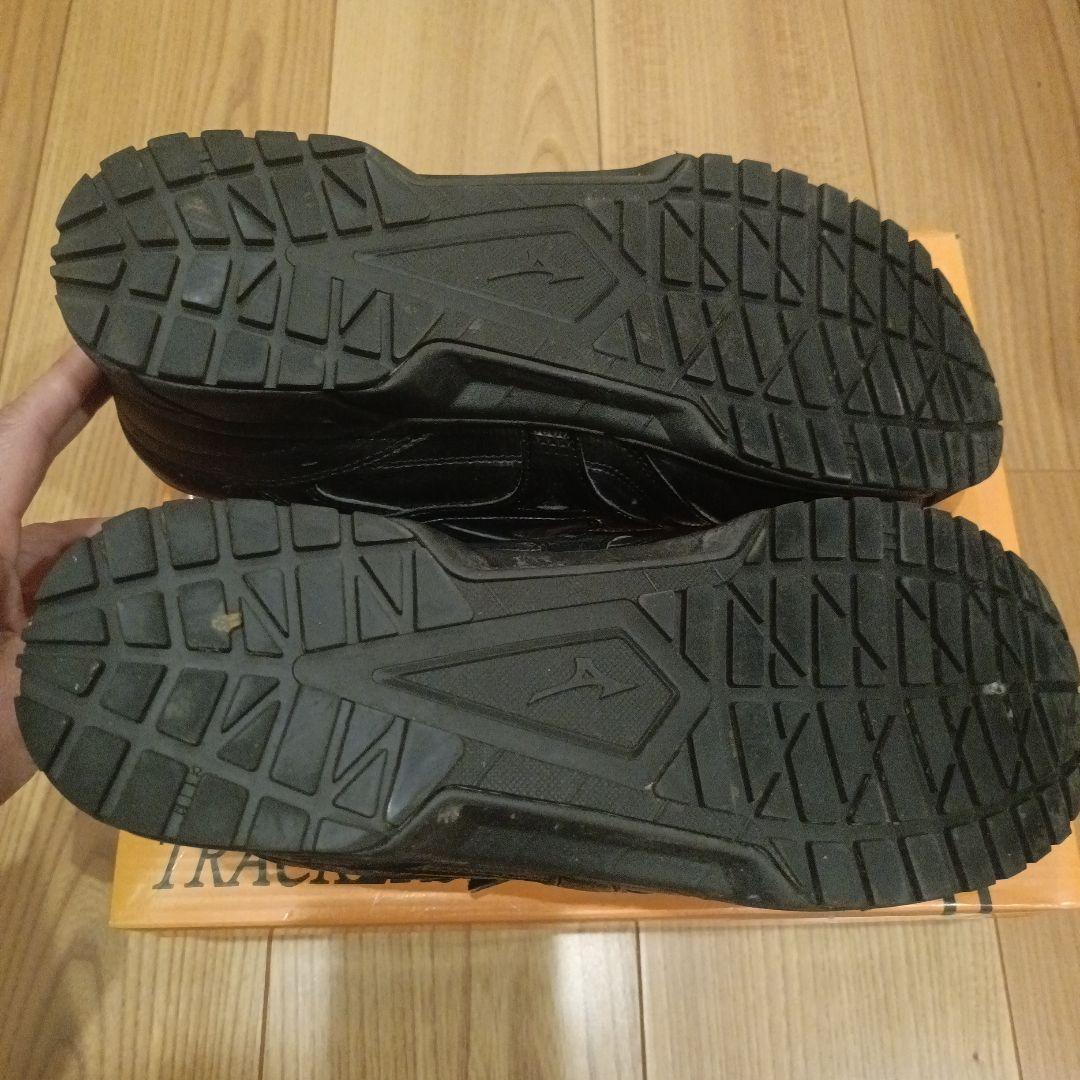 Mizuno 安全靴 ベルクロ ブラック 27.5EEE