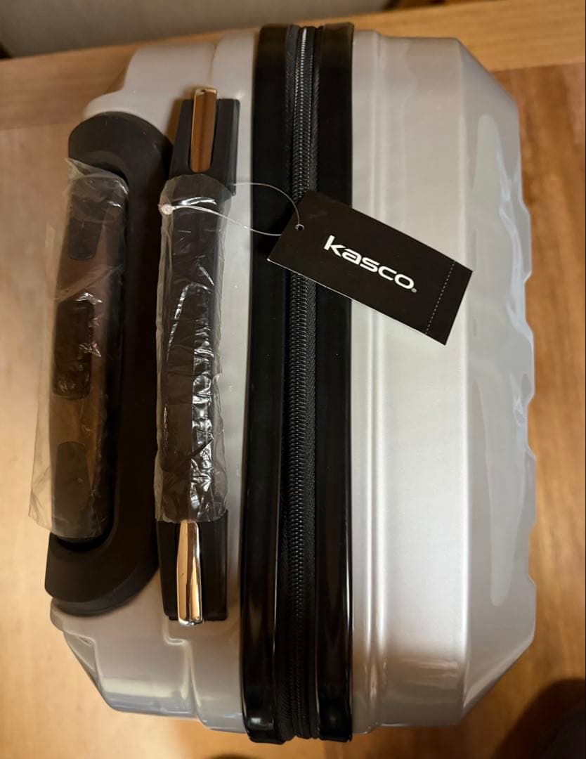 【新品・タグ付】kasco キャリーケース グレー KCB-111 軽量 耐久性