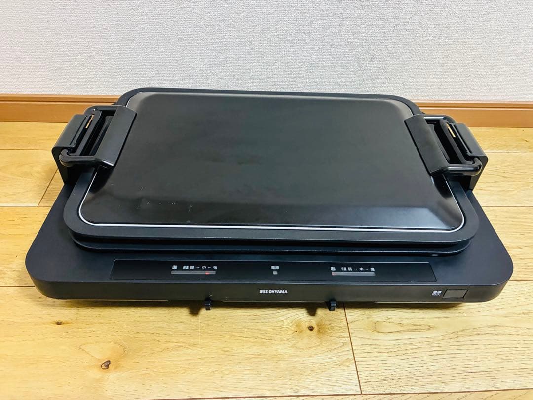 アイリスオーヤマ　左右温調ホットプレート　WHPK-012 2020年製