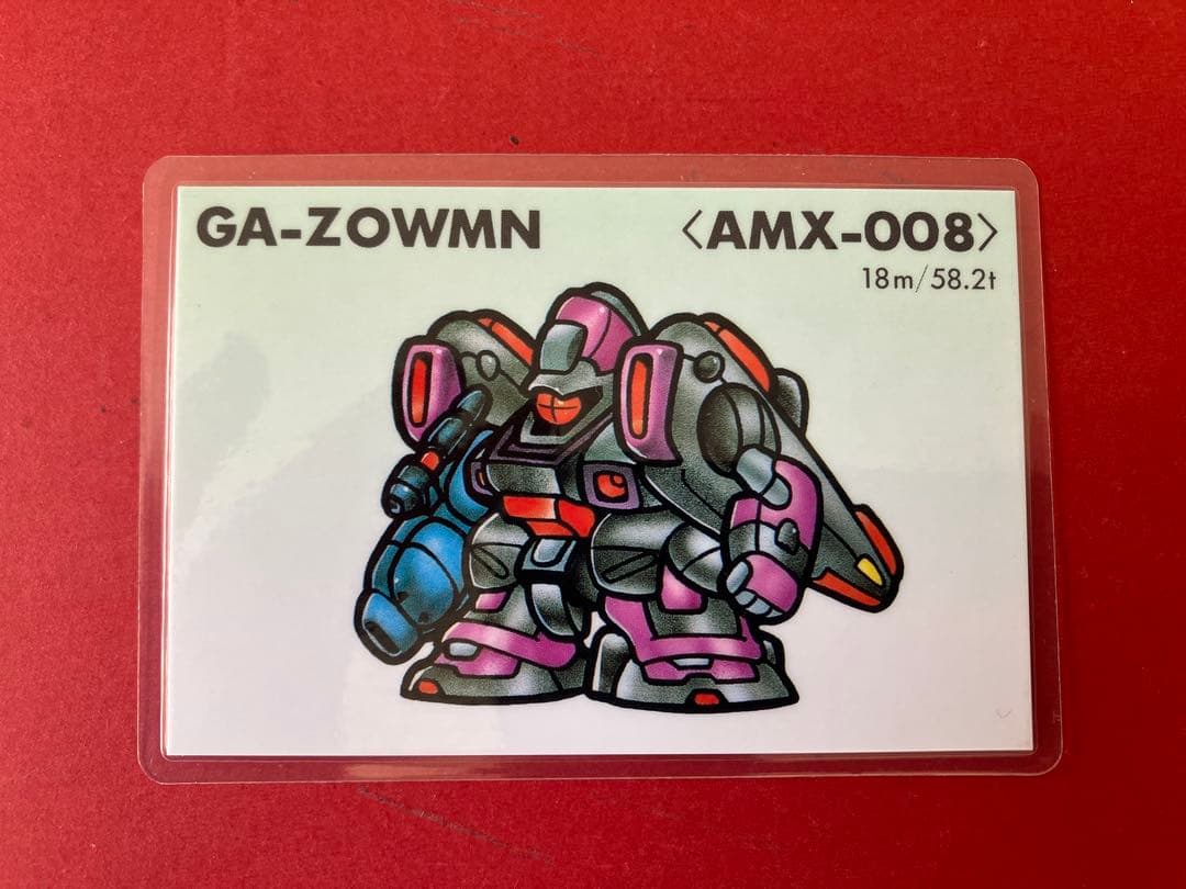 SD GUNDAM ガシャポン戦士シリーズ　ラミネートカード　ムービックラミカ③