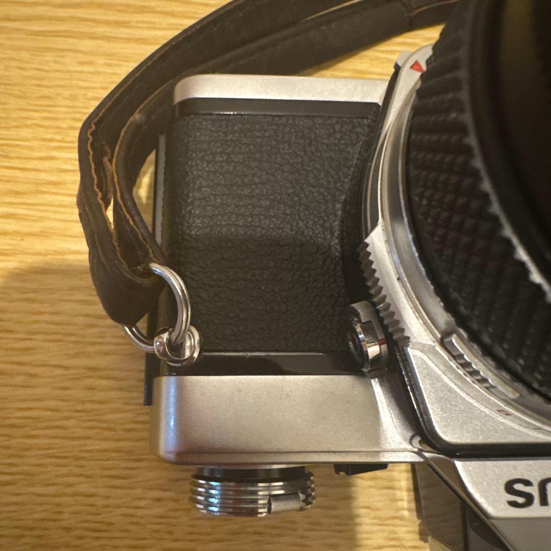 OLYMPUS OM-2フィルム一眼レフカメラ標準レンズ　レザーケース　取説有り