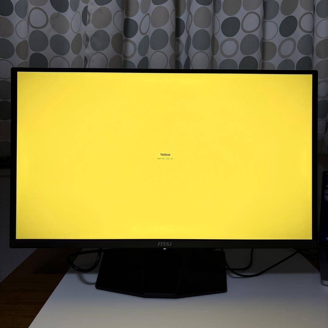 美品　MSI MPG271QRX QD-OLED モニター