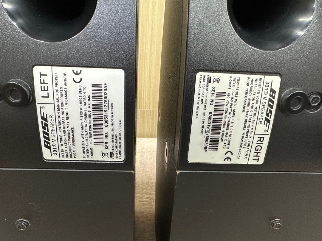 Bose 301V ペア　セット2個　中古美品