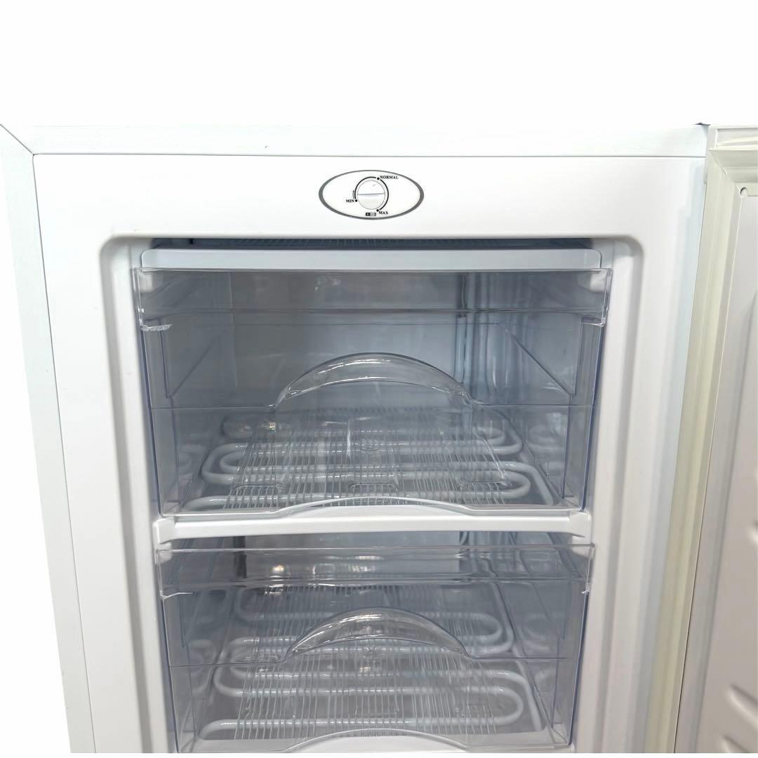 1ドア 冷凍庫 60L AFR-60L01WH 小型冷凍庫 3段 ホワイト