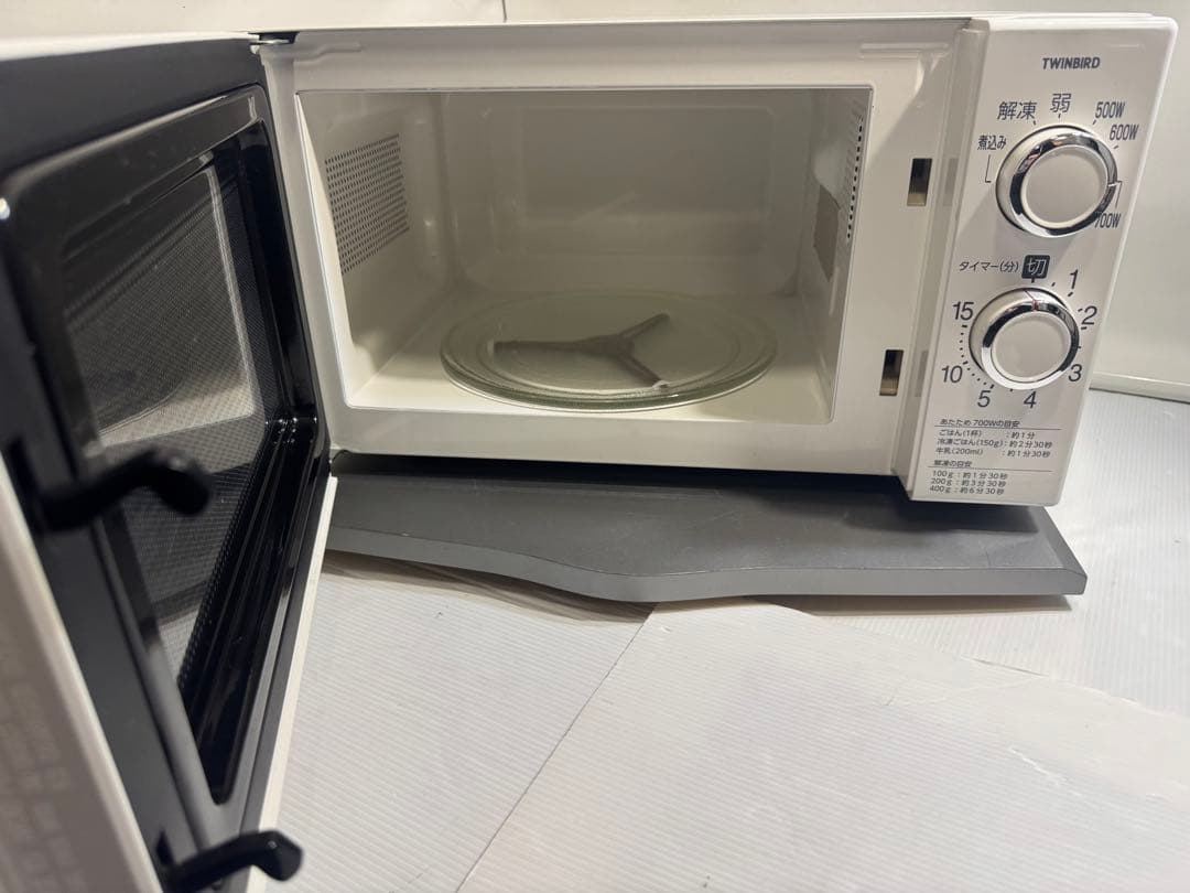 【美品】TWINBIRD 電子レンジ DR-D419型 50Hz