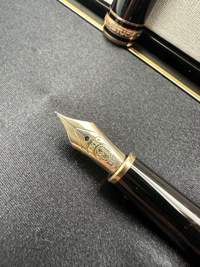【希少極美品】モンブランマイスターシュテュック 144 万年筆 EF 西ドイツ