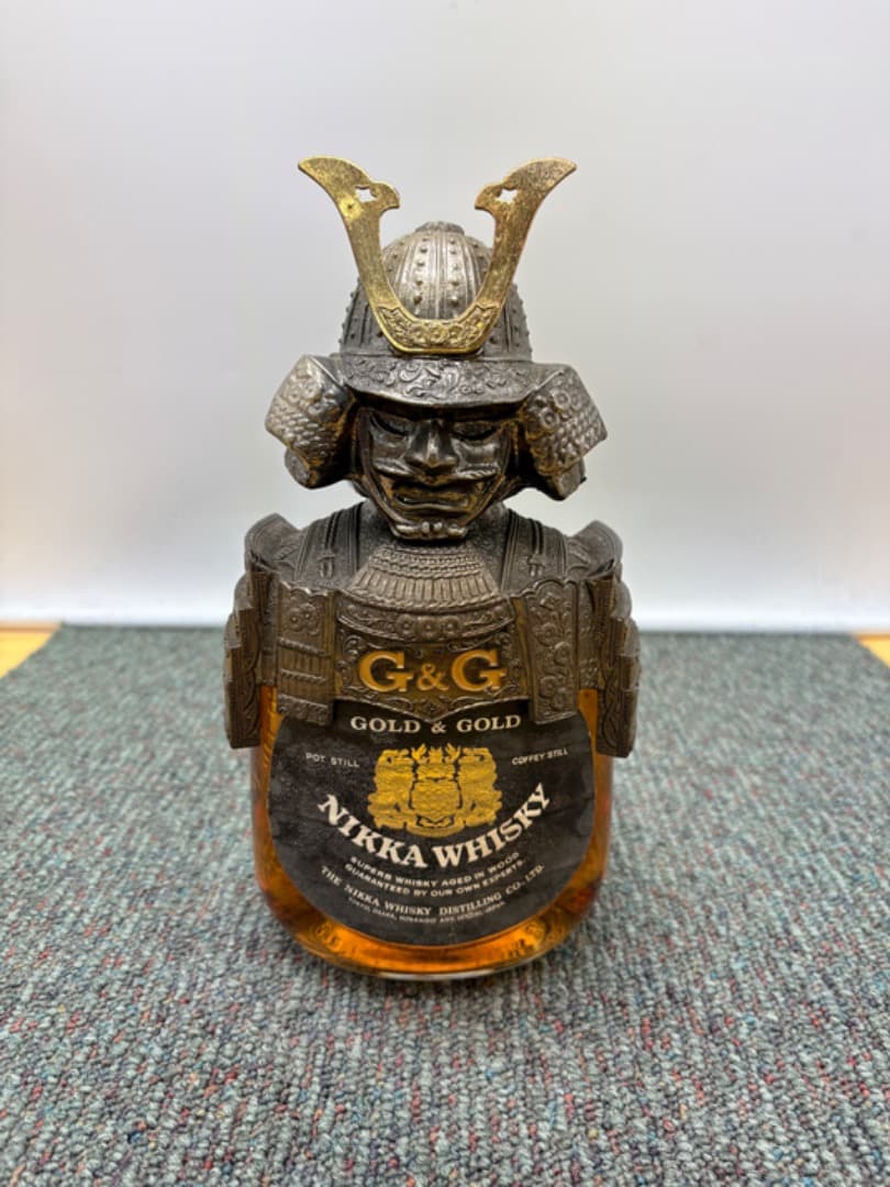 【未開栓】 ニッカ　ウイスキー　GOLD&GOLD　侍　samurai　f931