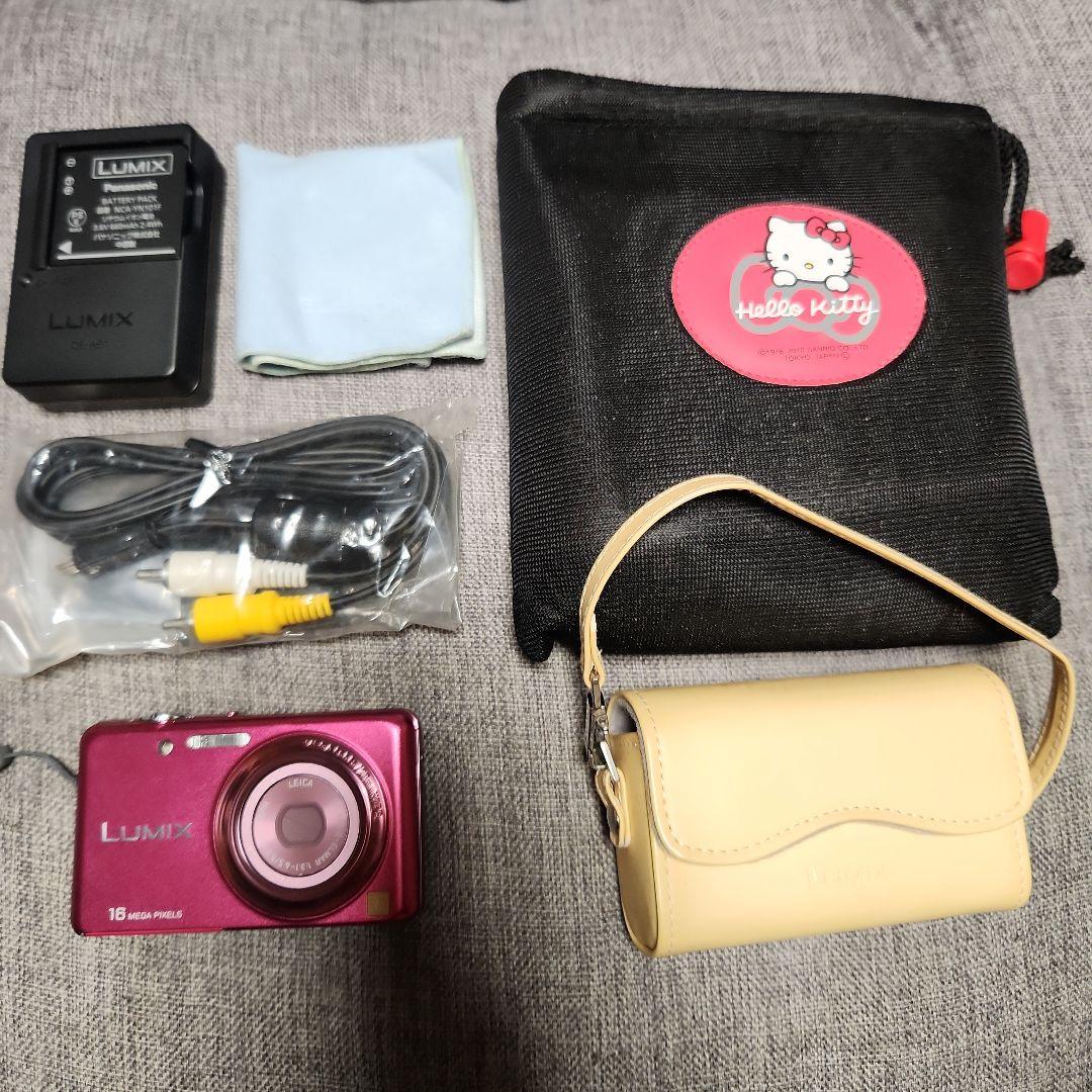 パナソニックLUMIX 16メガピクセル コンパクトデジタルカメラ ピンク
