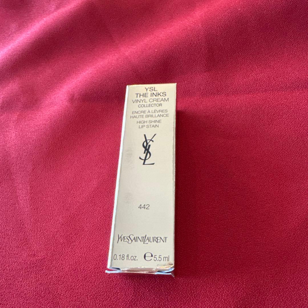 【新品未使用 】YSL 442 カプチーノ　キス　ザ インクス ヴィニルクリーム