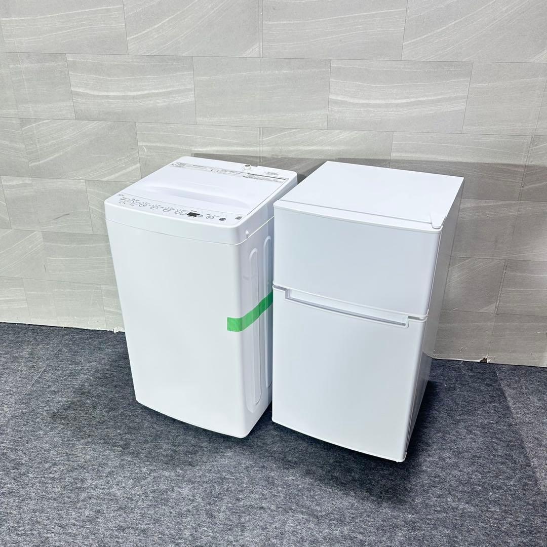 生活家電2点セット 冷蔵庫 洗濯機 高年式 2022年製 格安 d5529