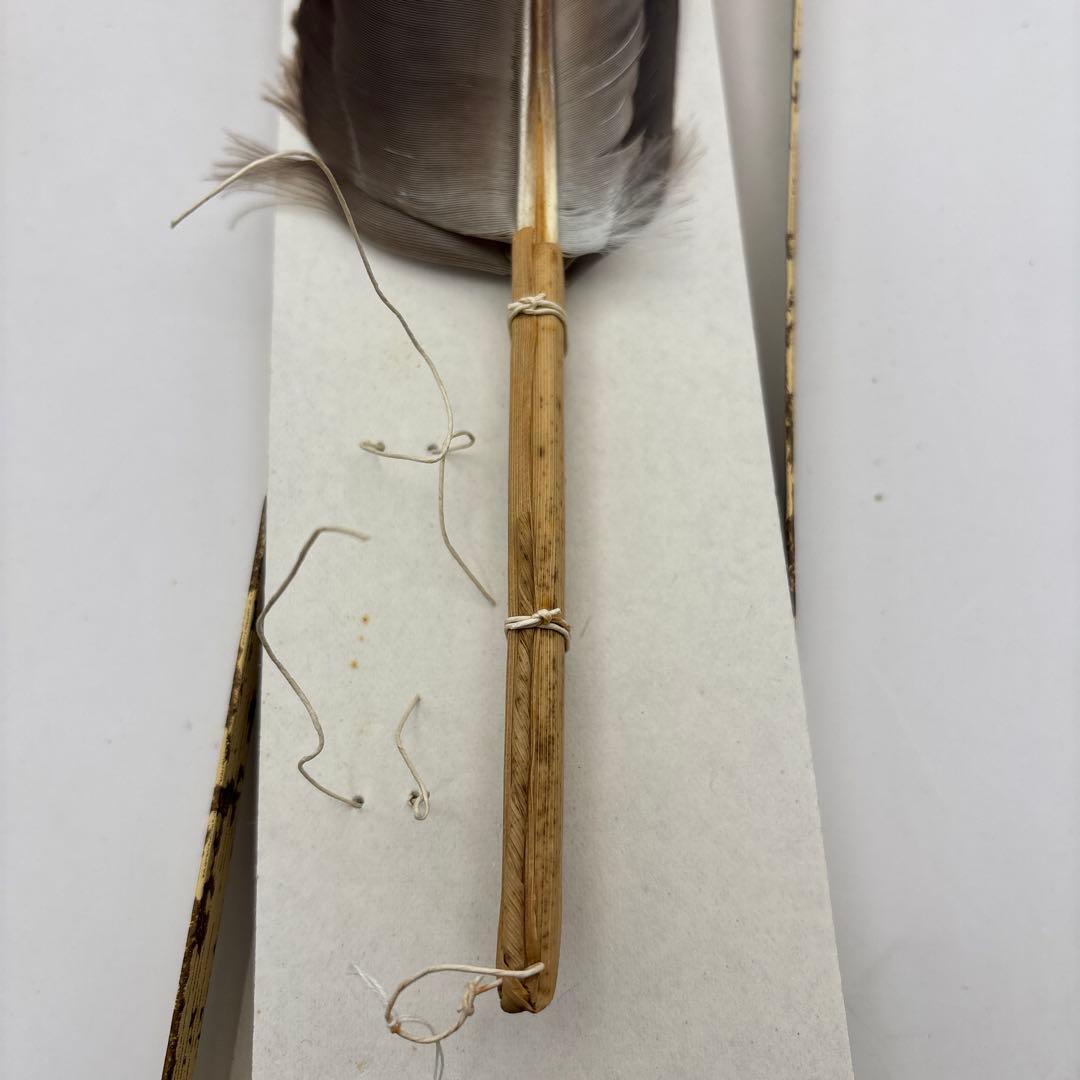 御羽箒　茶道具美品　風炉用長さ35cm