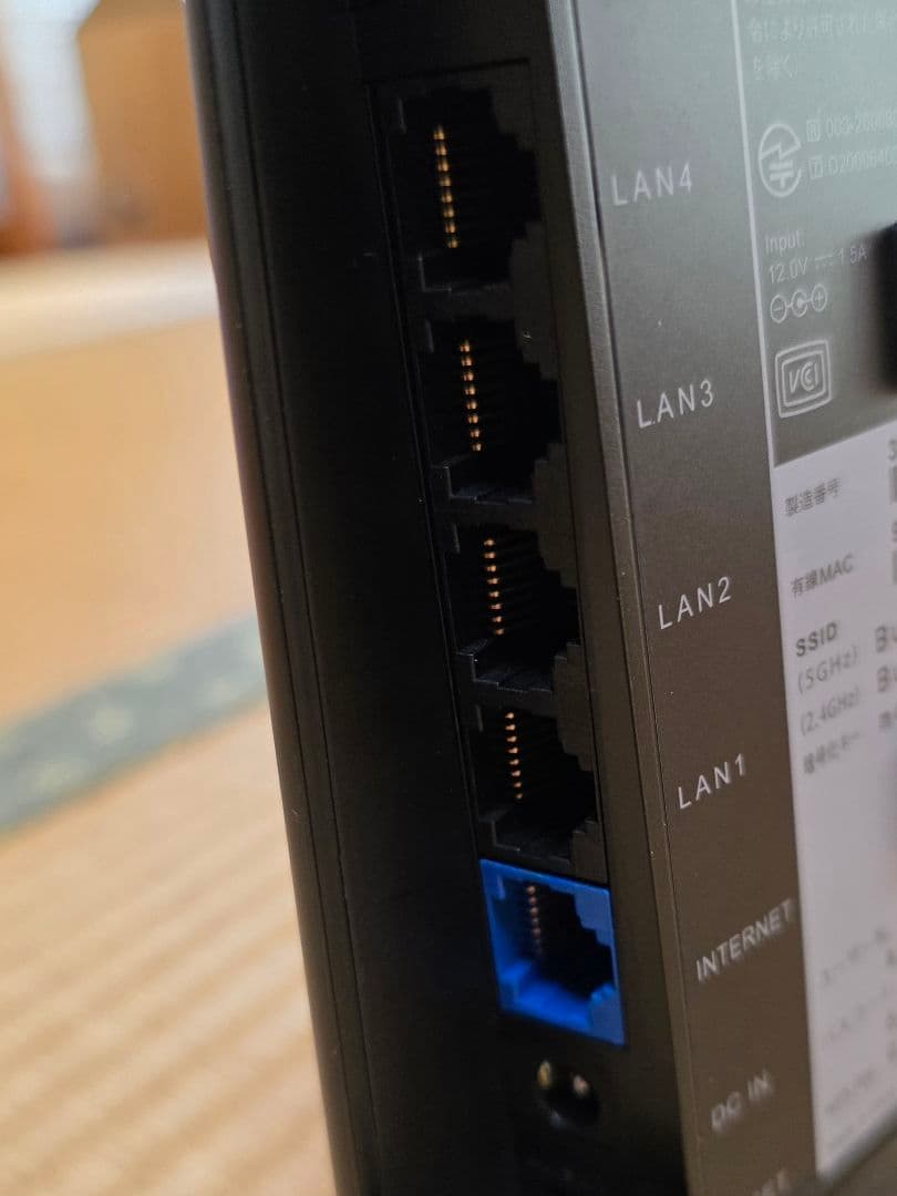 WSR-5400AX6S ＋ WEX-1166DHPS セット 動作良好 箱あり
