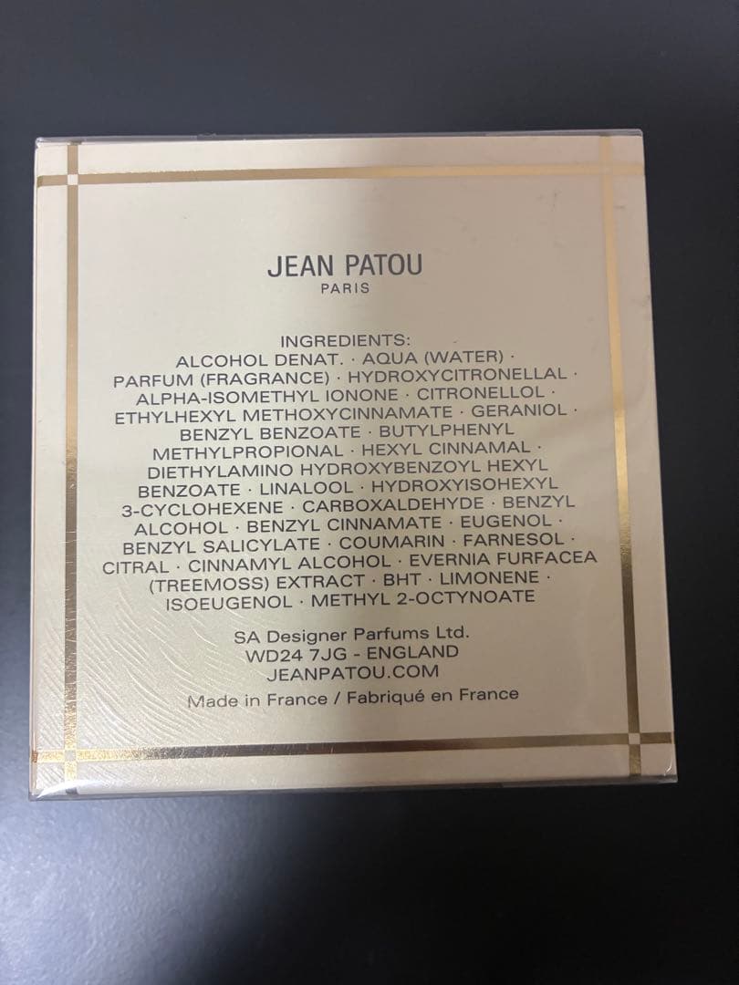 香水(女性用) Jean Patou 1000 Eau de Toilette 30ml