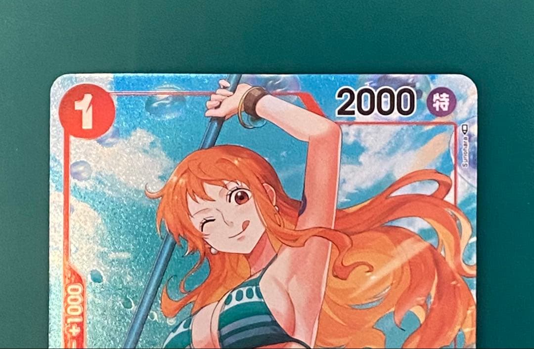 よ*う様 ★美品★ ワンピース カードゲーム ナミ R OP01-016