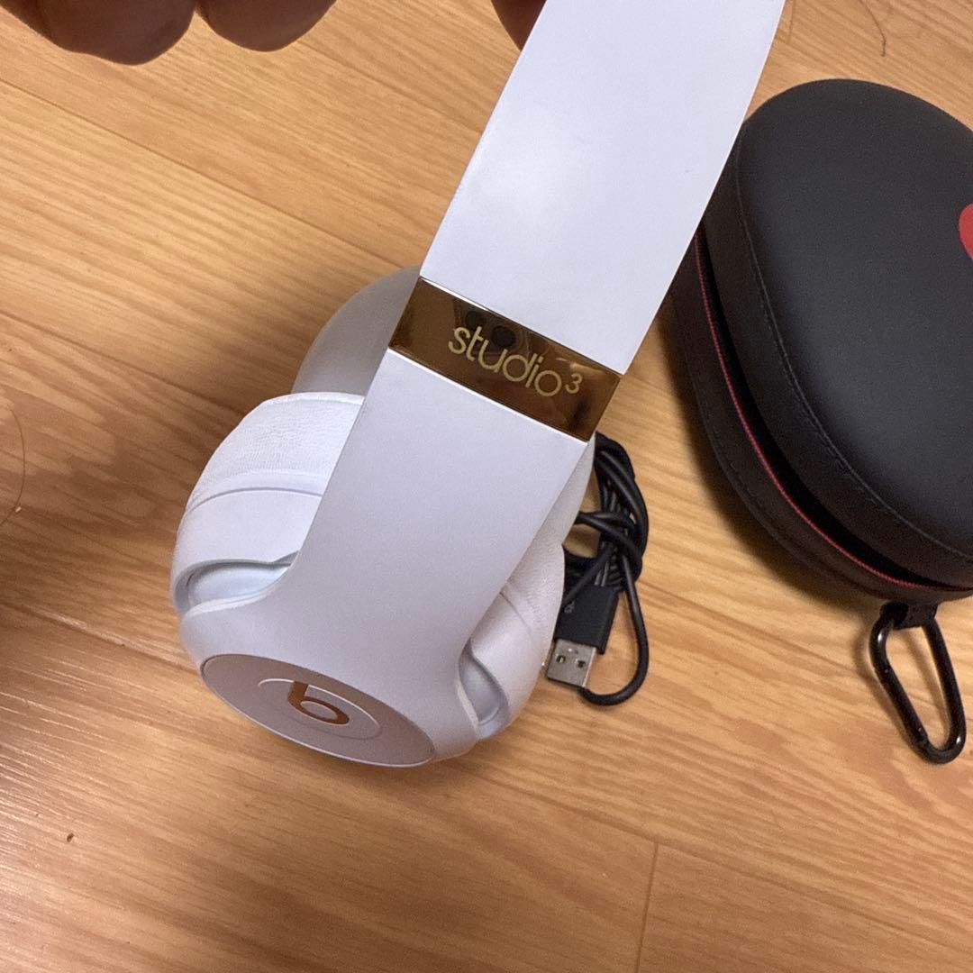 Beats Studio 3 ワイヤレスヘッドホン ホワイト