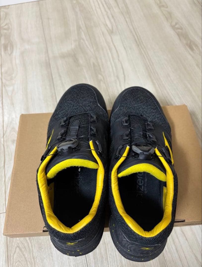 Mizuno BOAフィットシステム 安全靴 黒/黄26.5cm