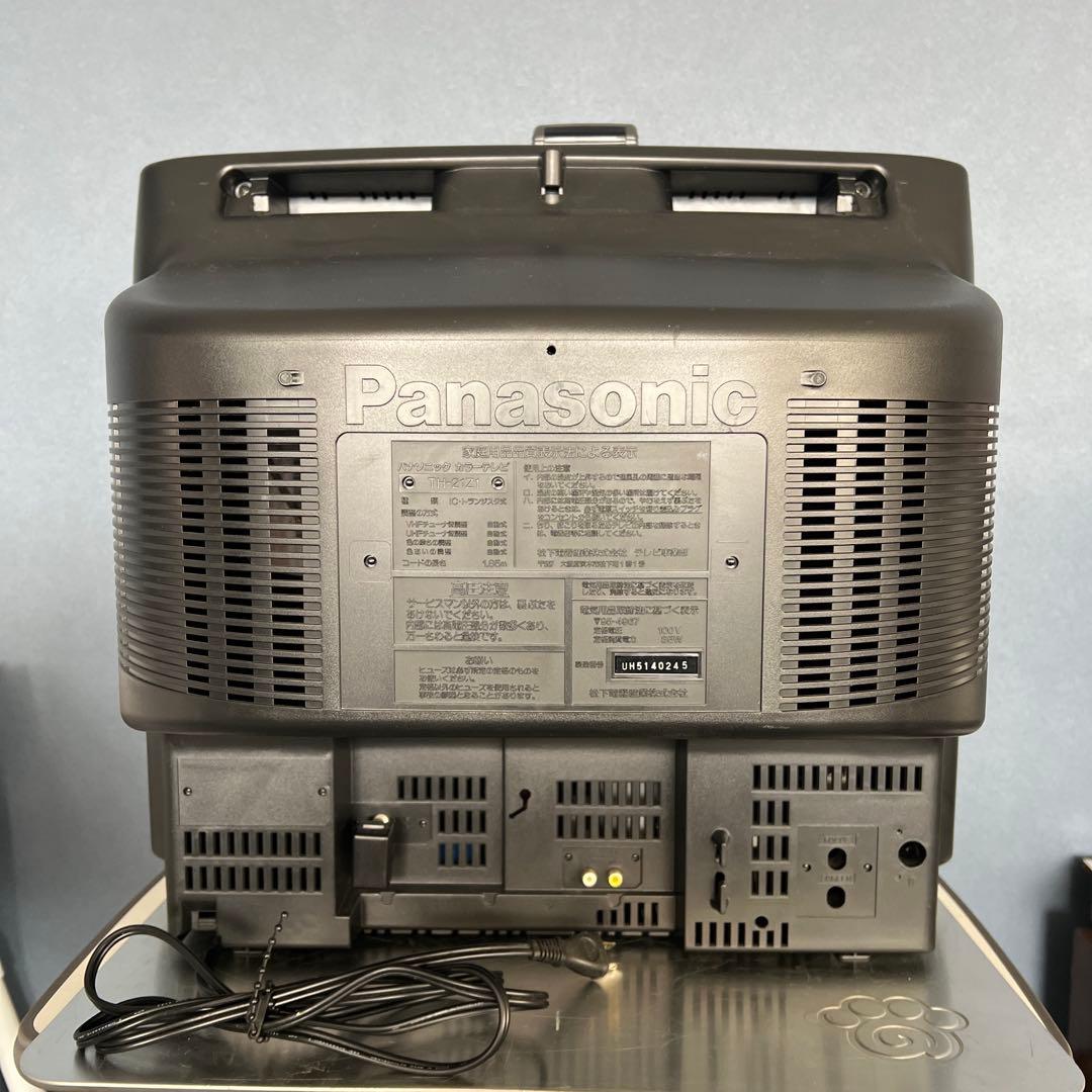 美品 パナソニック ブラウン管カラーテレビTH-21Z1 95年製 リモコン付き