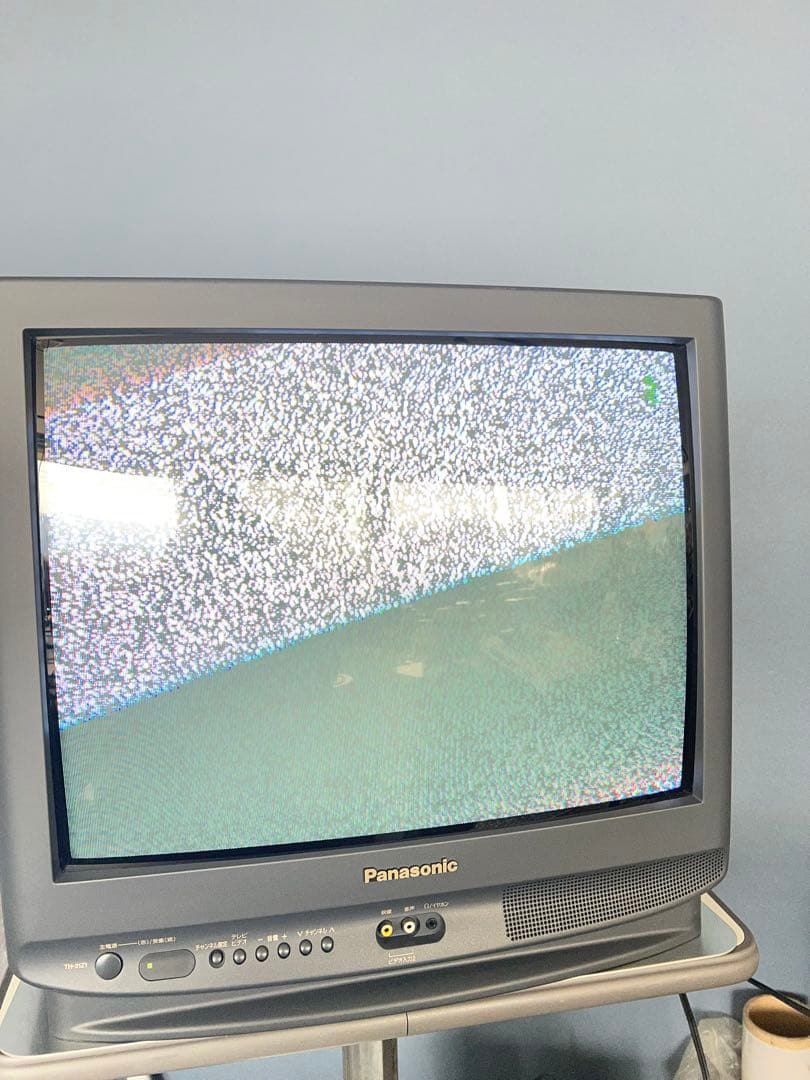 美品 パナソニック ブラウン管カラーテレビTH-21Z1 95年製 リモコン付き