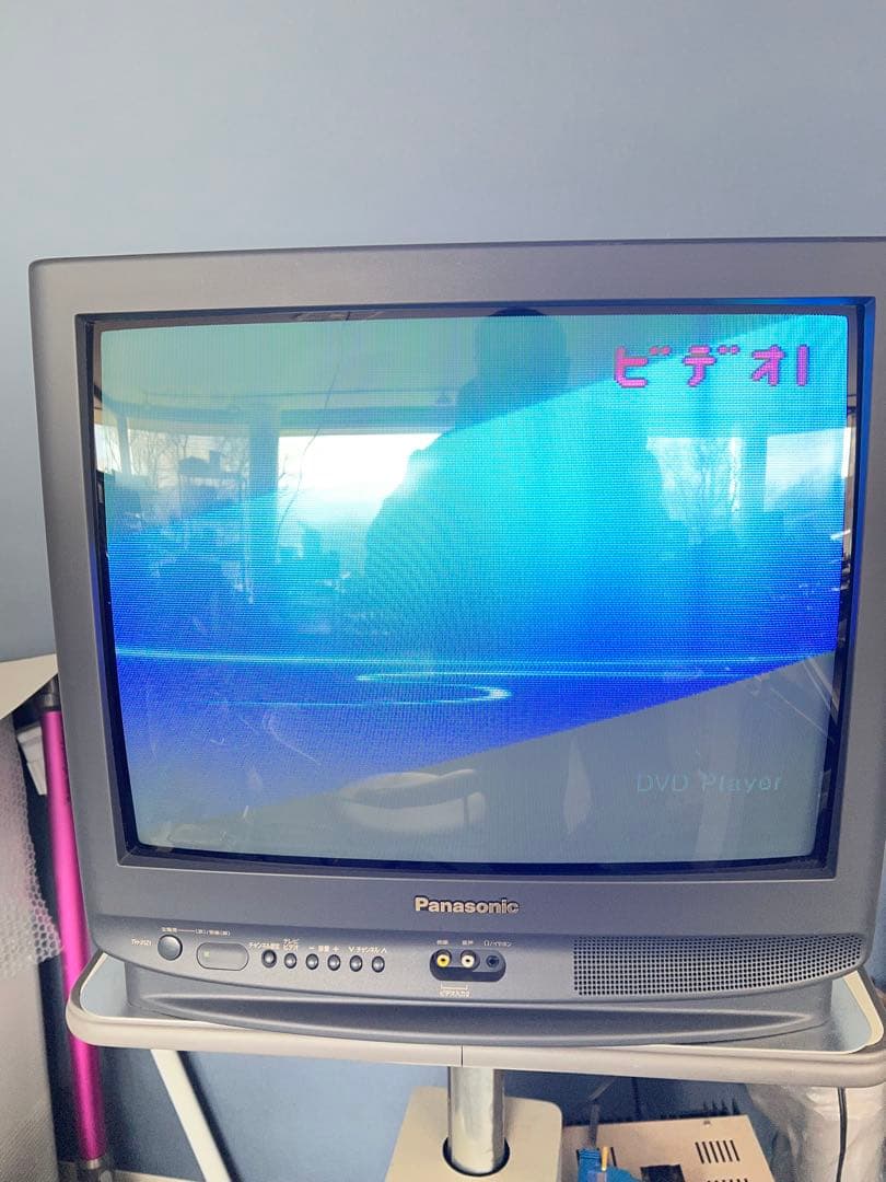 美品 パナソニック ブラウン管カラーテレビTH-21Z1 95年製 リモコン付き