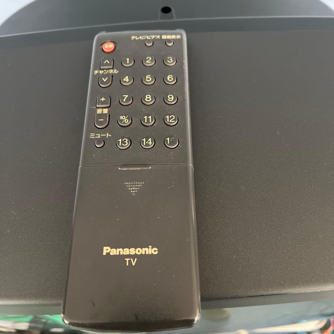 美品 パナソニック ブラウン管カラーテレビTH-21Z1 95年製 リモコン付き