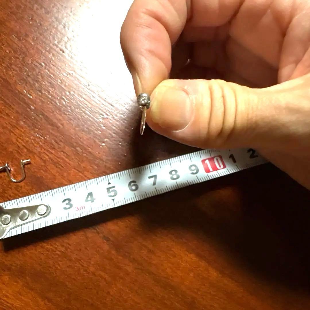 K14wgネジバネ式イヤリングパーツ 約1.5cm