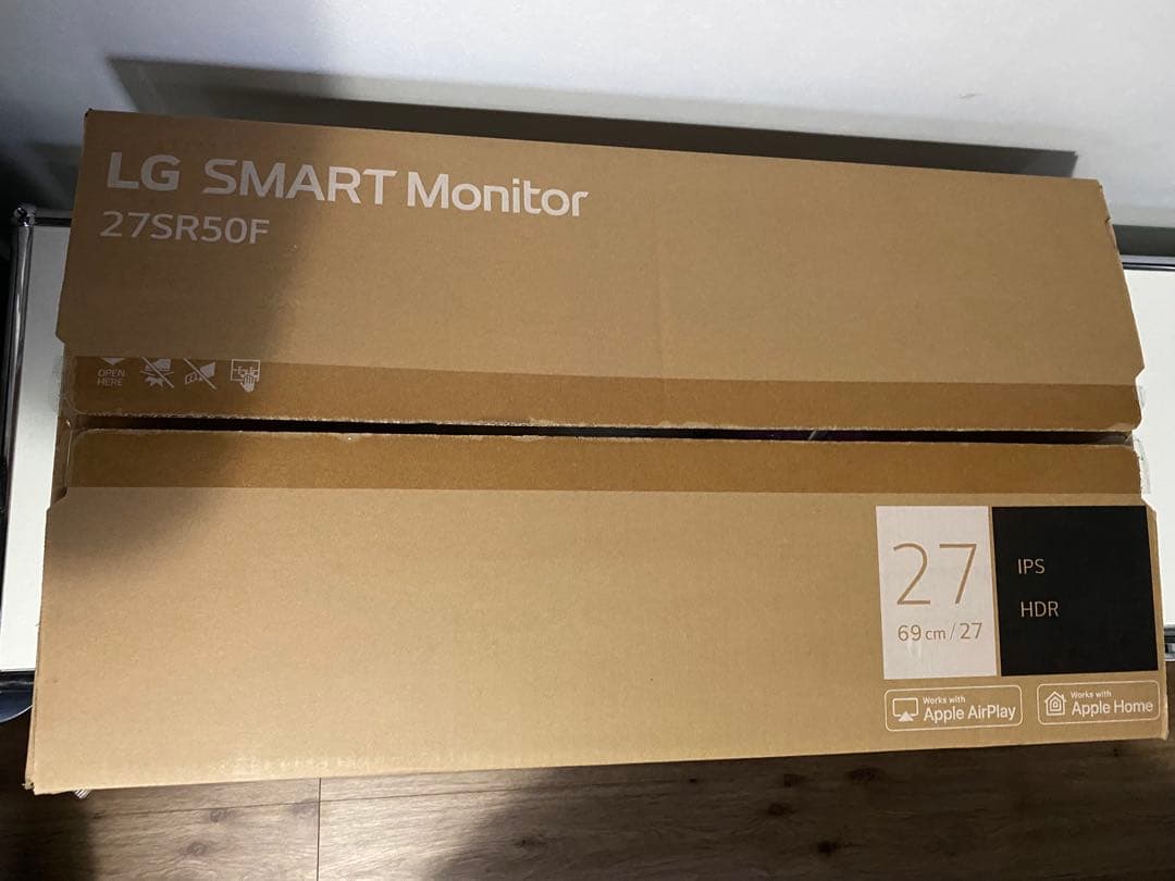 LG スマートモニター 27SR50F 27インチ ホワイト