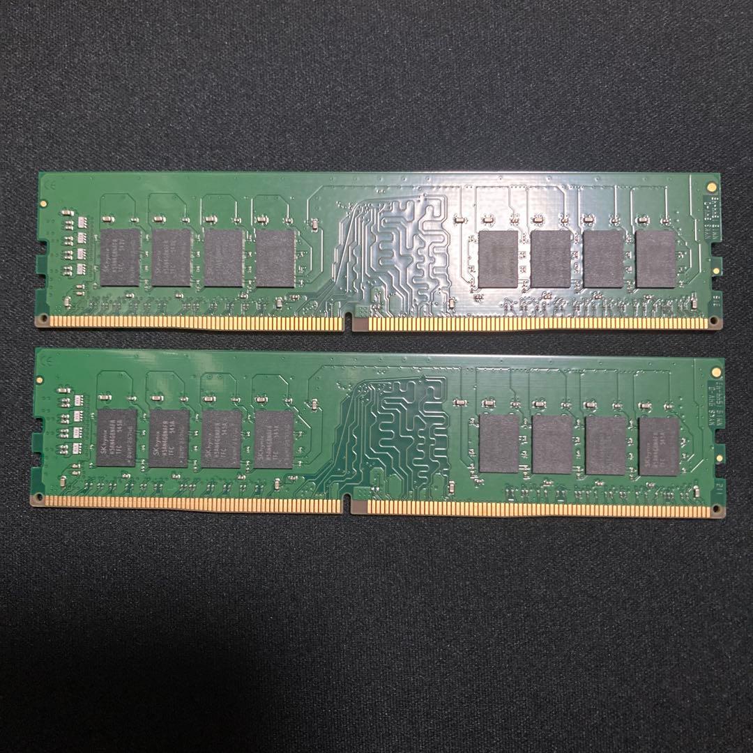 Kingston DDR4 メモリ 2133 8GB 2枚セット