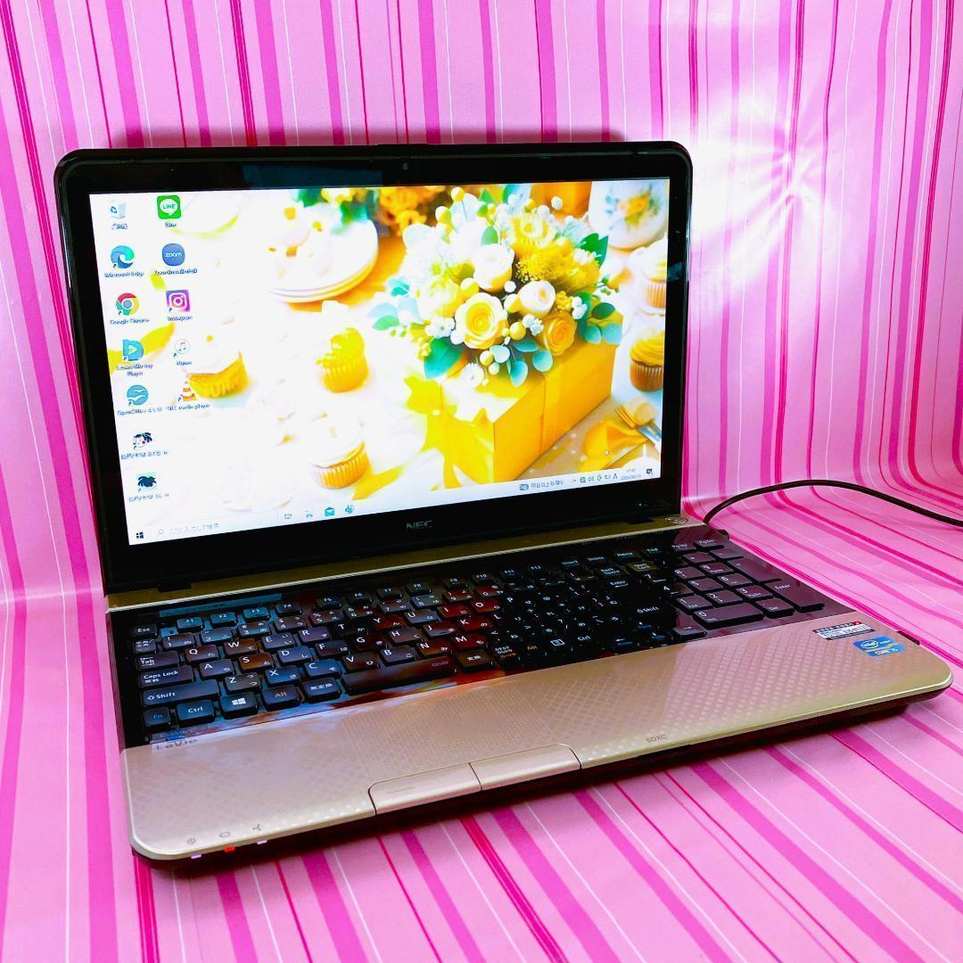 27✨お買得✨ブルーレイ・i5・大容量カメラ付NECのノートパソコン✨主婦お勧め