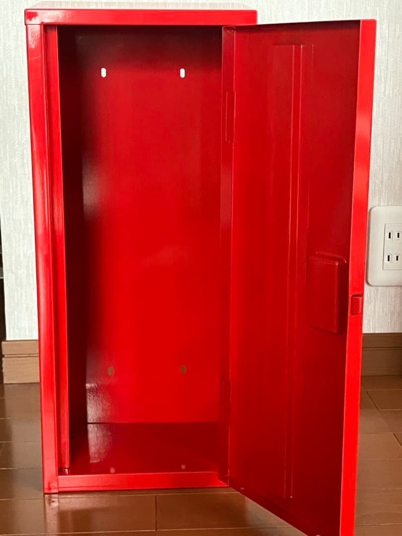 消火器収納ボックス 赤　3個