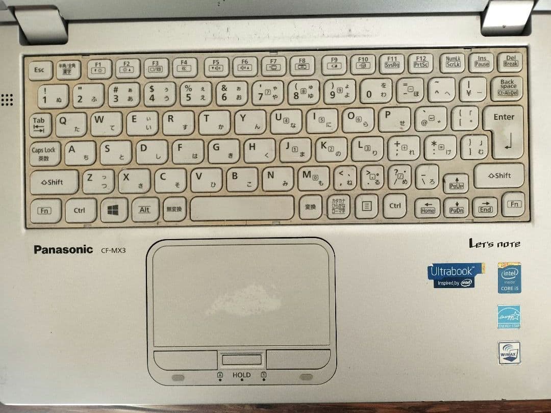 Panasonic Let's note CF-MX3 DVDドライブ内蔵
