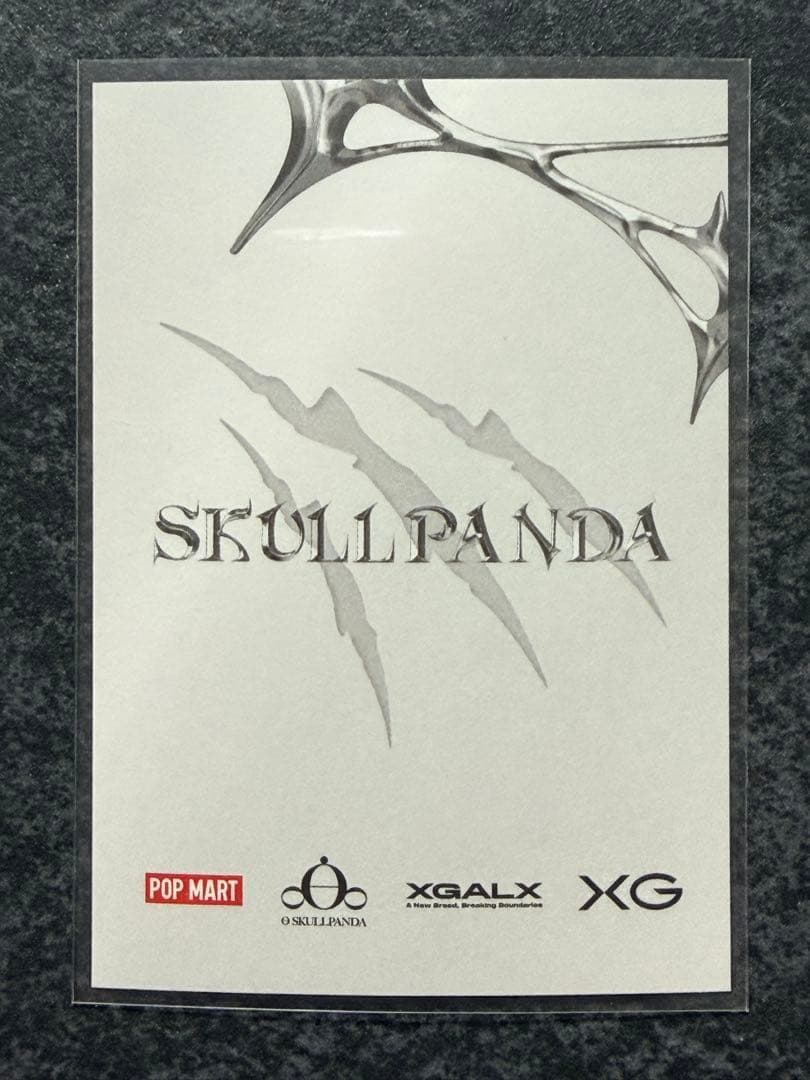 SKULLPANDA x XG 限定カード
