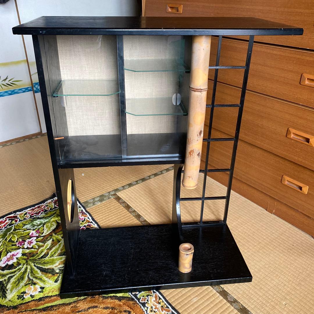 ★ 茶道具棚 茶棚 飾り棚 茶道 和家具　台子茶棚
