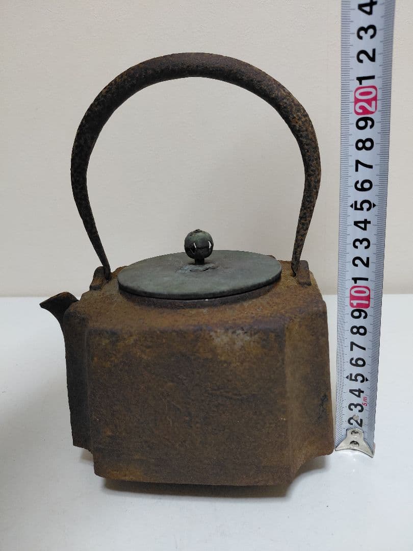 龍文堂　鉄瓶　茶道具