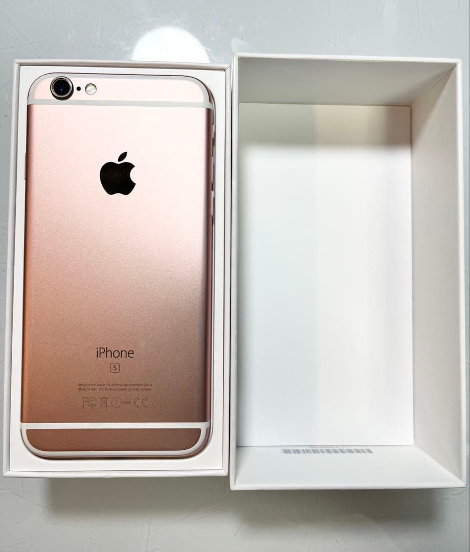 Apple iPhone 6s Rose Gold 64GB 本体 箱付き