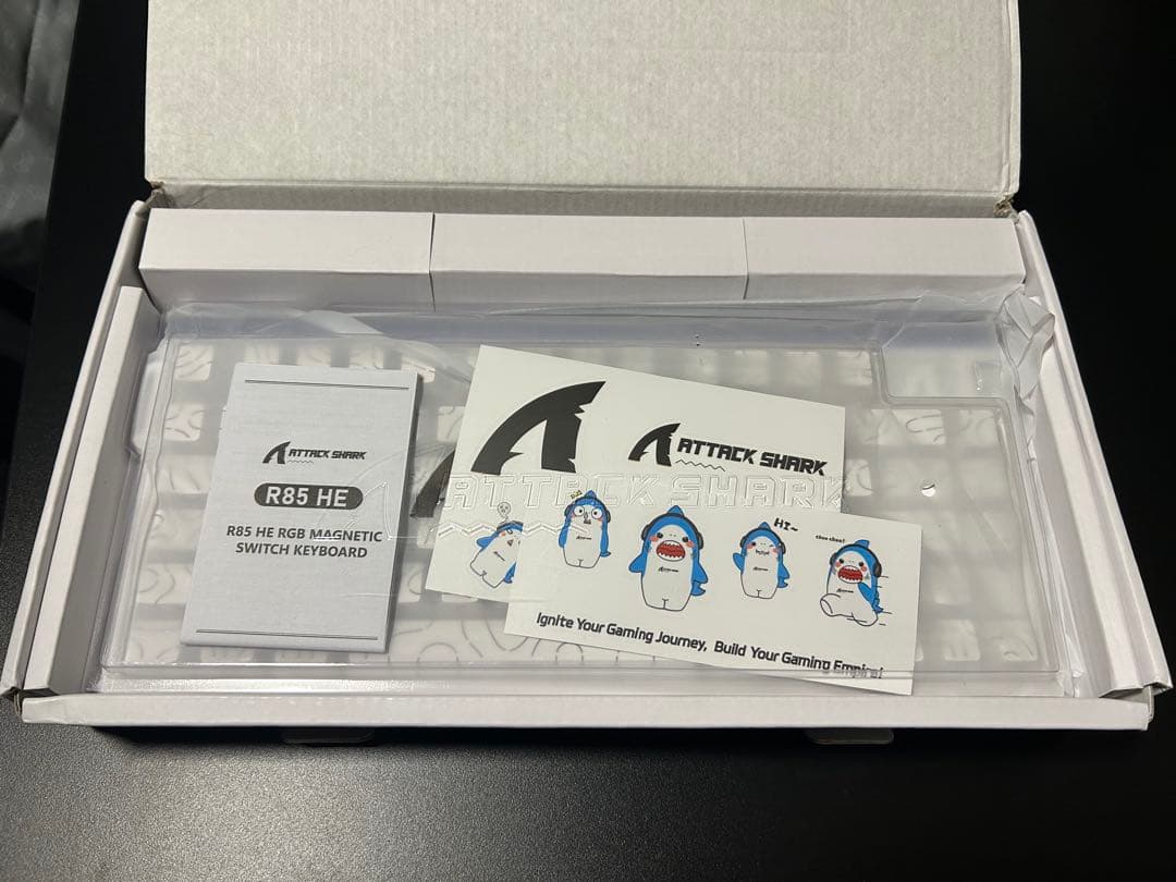新品未使用 ATTACK SHARK R85HE ゲーミングキーボード 本体