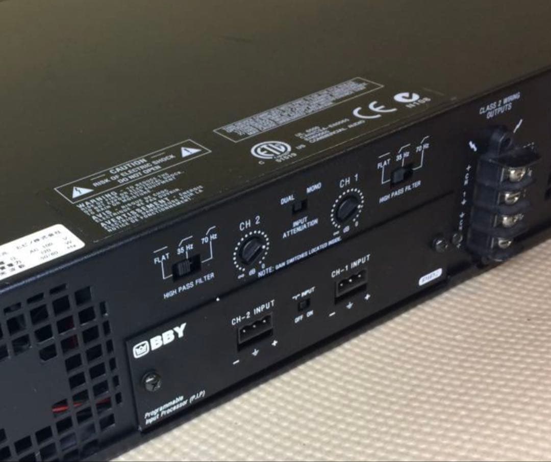 Amcron CTs1200 2chパワーアンプ動作品